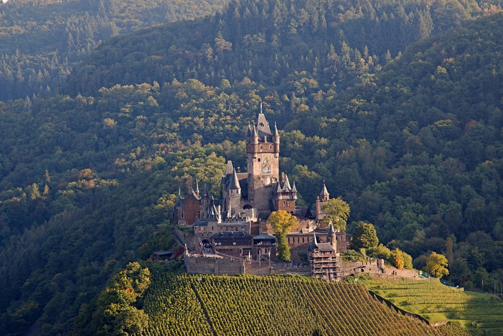 rijksburcht cochem duitsland reichsburg burcht hdr kasteel moezel neogotiek slot schloss